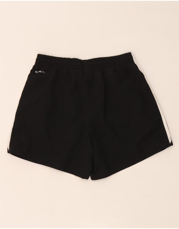 Adidas Womens Climalite Sport Shorts UK 6 XS  Black Polyester