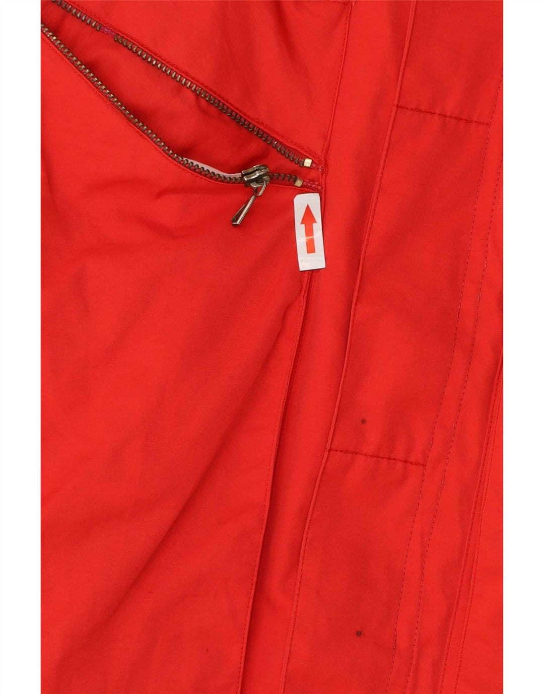 Misura Mens Bomber Jacket UK 42 XL Red Cotton