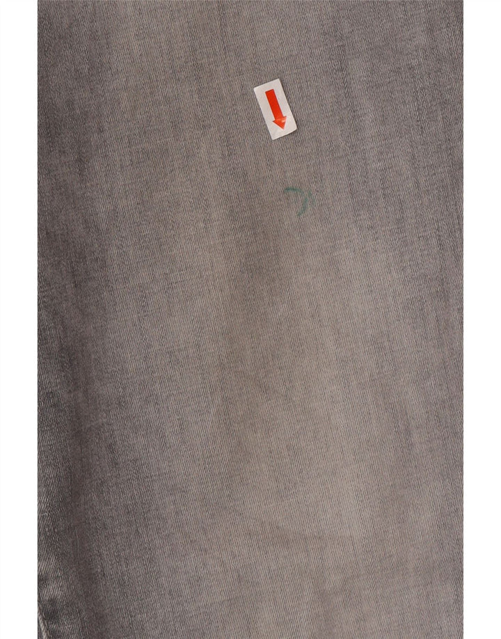 JACK & JONES Mens Slim Jeans W34 L32 Grey Cotton