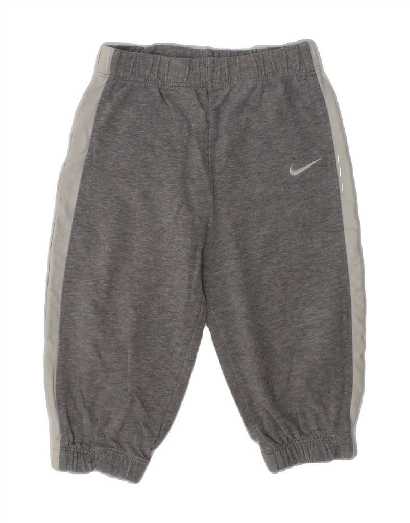 NIKE Baby Boys Joggers Tracksuit Trousers 12-18 Months Grey | Vintage Nike | Thrift | Second-Hand Nike | Used Clothing | Messina Hembry 