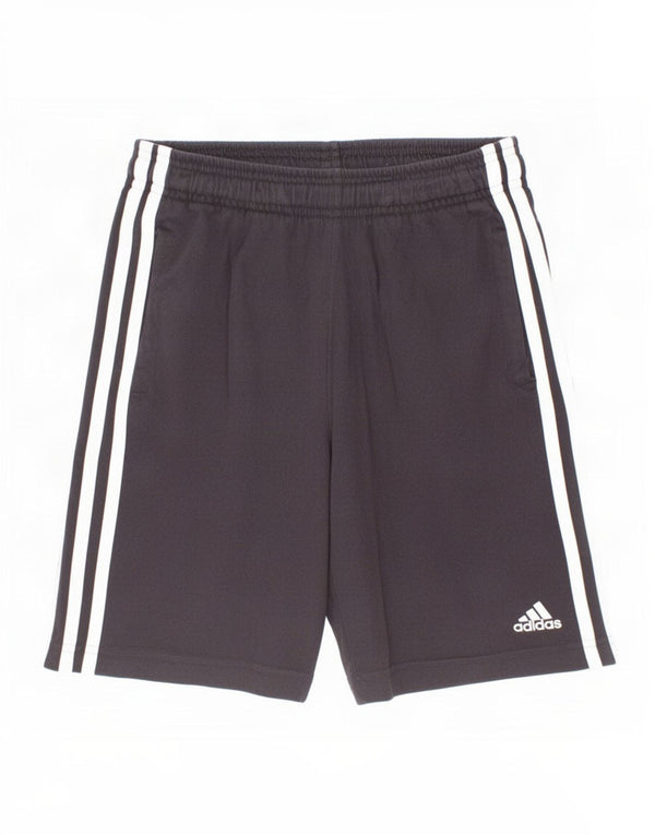 Adidas Boys Sport Shorts 11-12 Years Black Cotton