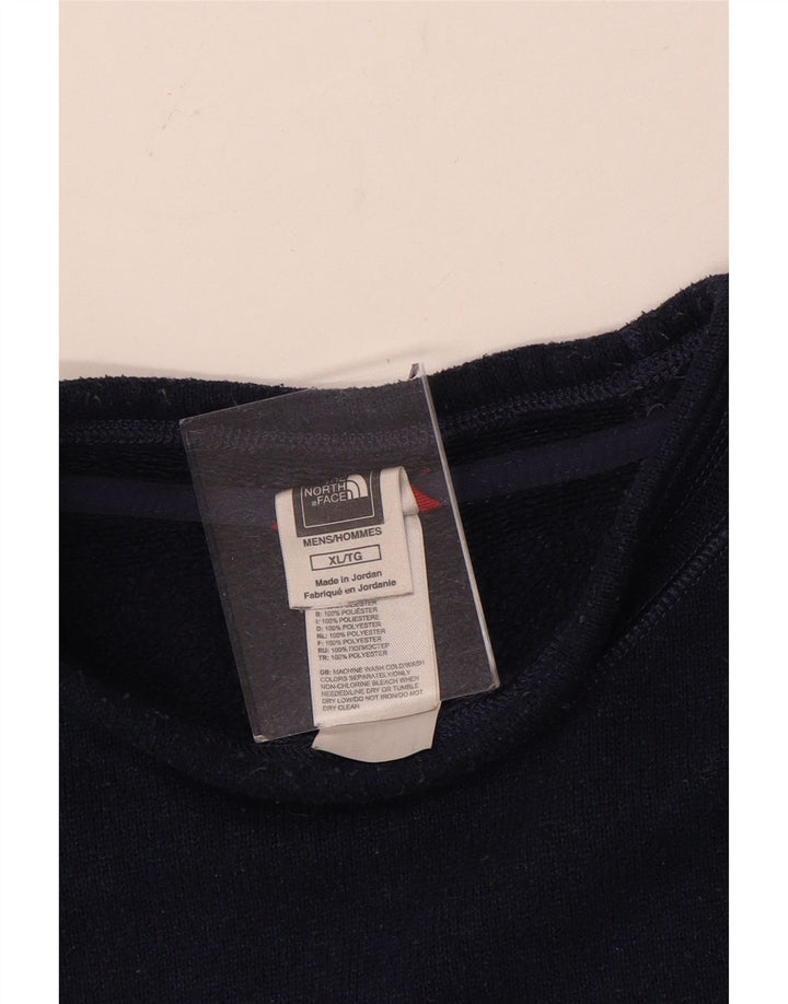THE NORTH FACE Mens Sweatshirt Jumper XL Navy Blue Polyester