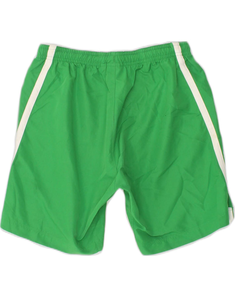 UMBRO Boys Sport Shorts 13-14 Years Green Polyester | Vintage Umbro | Thrift | Second-Hand Umbro | Used Clothing | Messina Hembry 