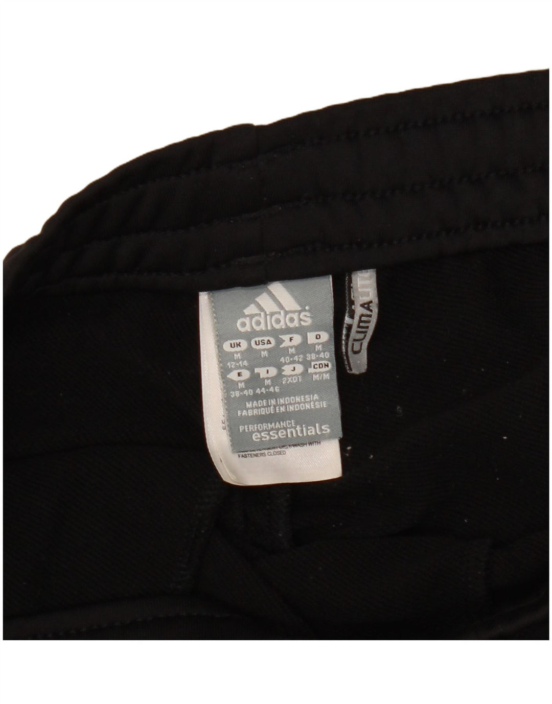 Adidas Womens Tracksuit Trousers UK 12/14 Medium  Black Polyester