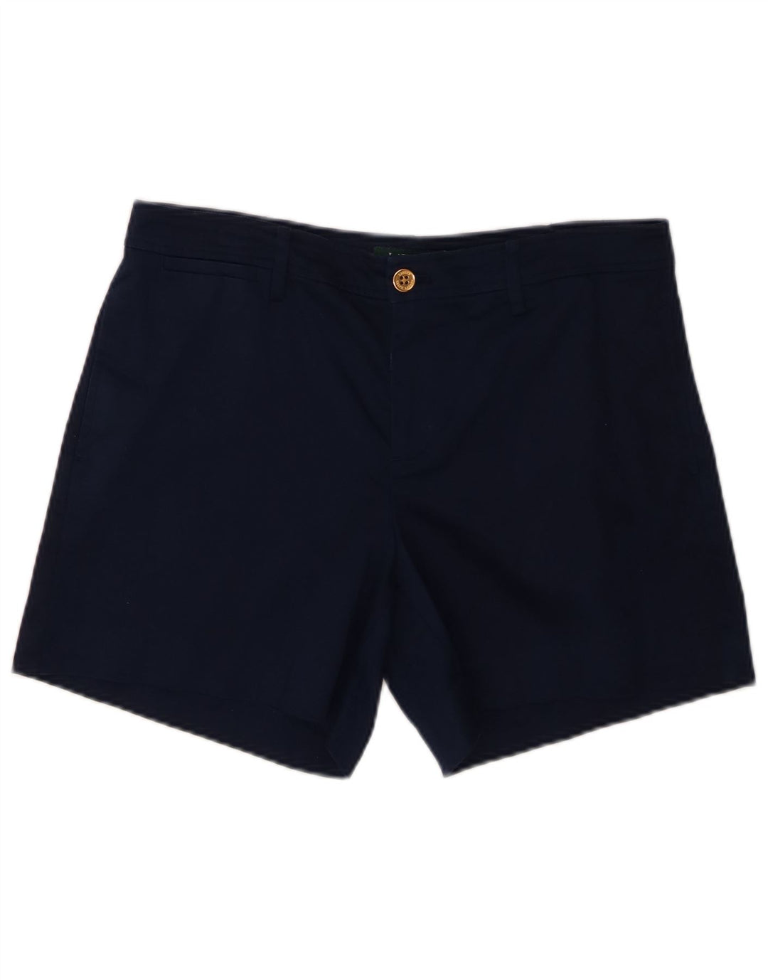 Ralph Lauren Womens Chino Shorts US 8 Medium W32 Navy Blue Cotton