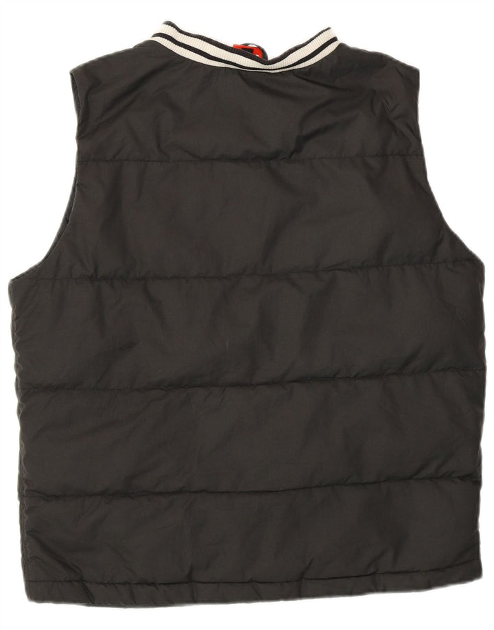 NIKE Boys Padded Gilet 13-14 Years XL Black Polyester
