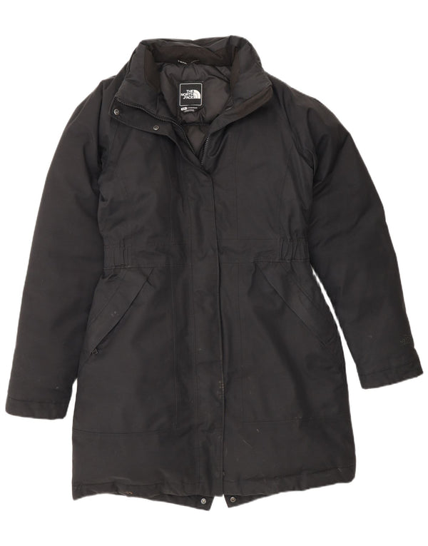 The North Face Womens Padded Coat UK 10 Small Black Cotton