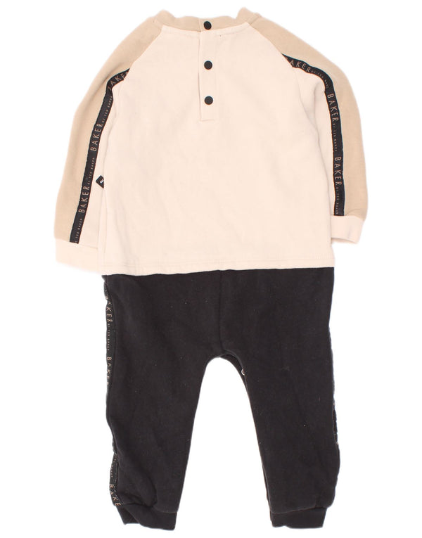 Ted Baker Baby Boys Graphic Jumpsuit 12-18 Months Multicoloured Colourblock