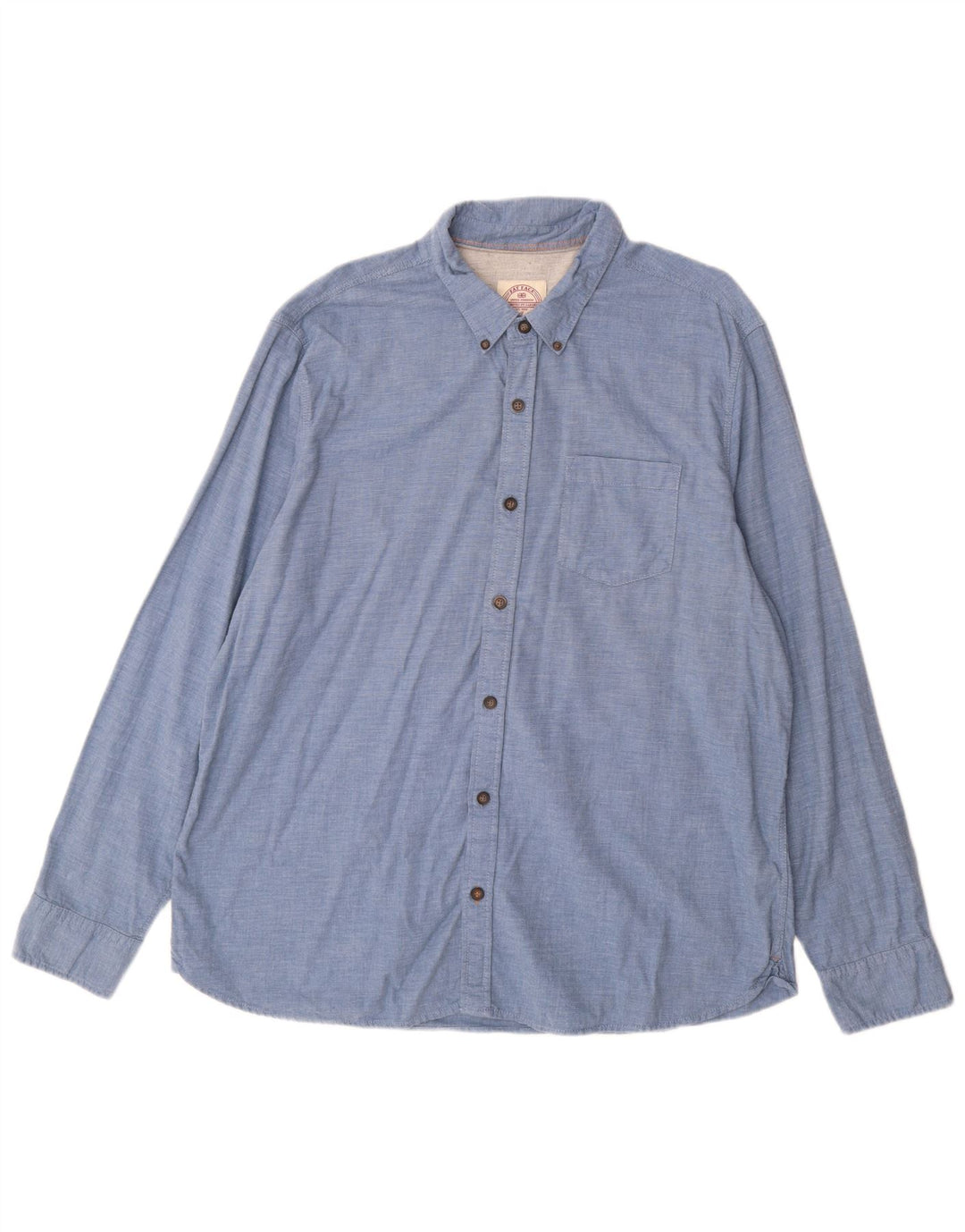 Fat Face Mens Shirt 2XL Blue Pinstripe Cotton