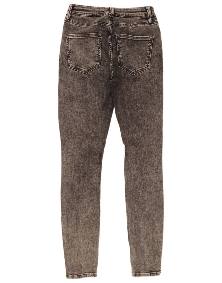 ALL SAINTS Womens Skinny Jeans Medium W28 L29 Grey Cotton