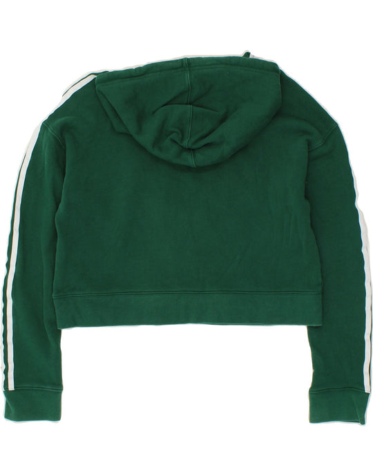 Sudadera con capucha corta ADIDAS para mujer talla 8 algodon verde talla pequena Ropa vintage y de segunda mano online Messina Hembry