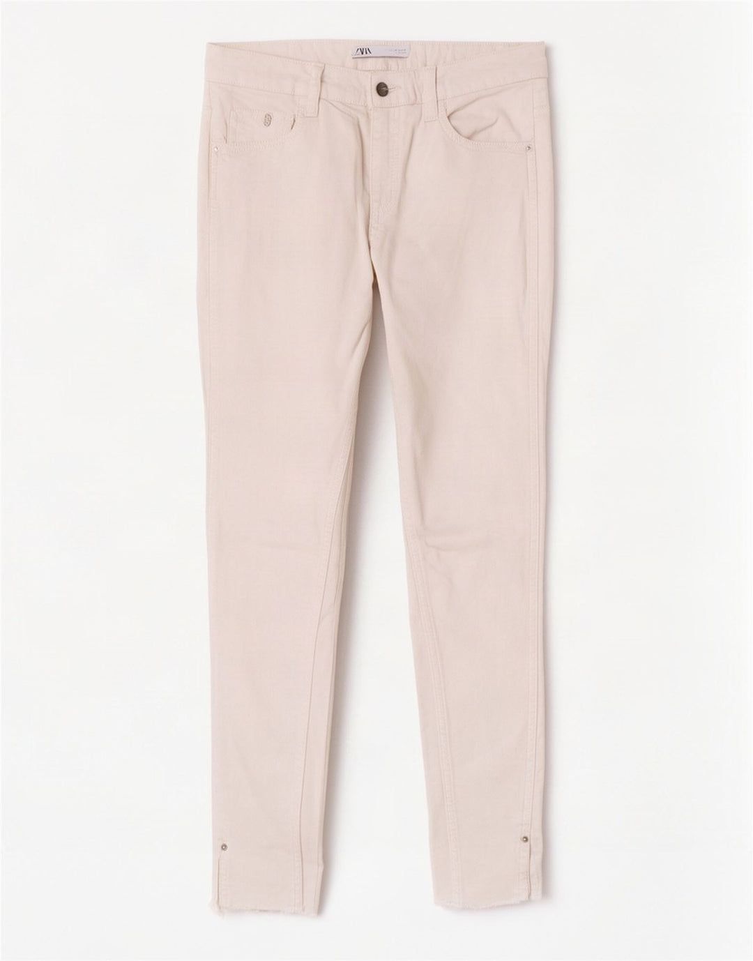 Zara Womens Skinny Jeans EU 38 Small W28 L27 White