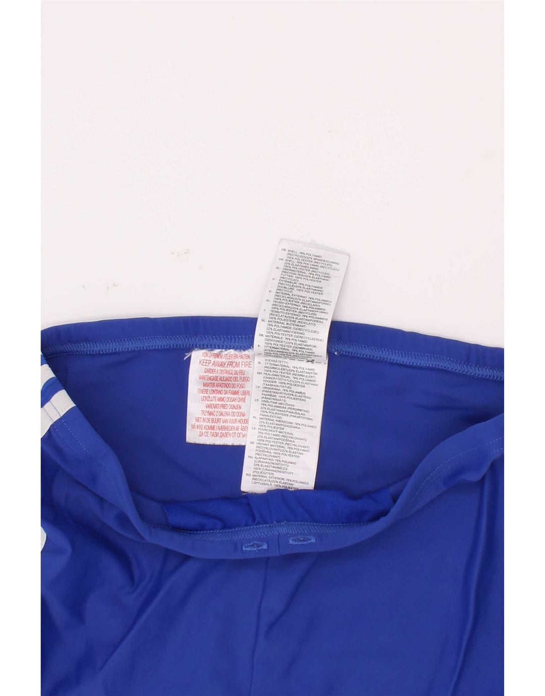 Adidas Boys Swimming Shorts 13-14 Years Blue Polyester