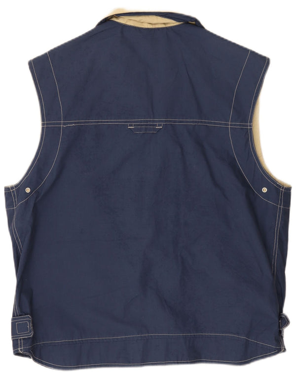 Marine Clothing Mens Yachting Utility Gilet UK 38 Medium Navy Blue