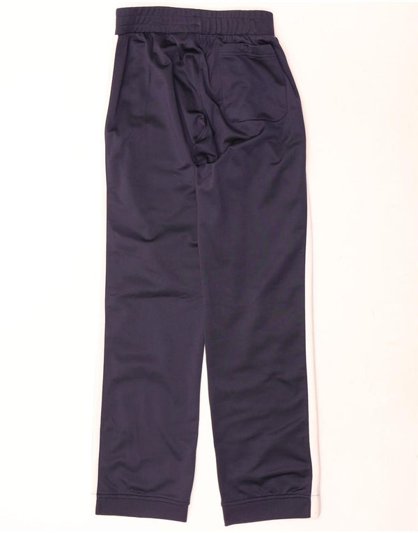 Diadora Mens Tracksuit Trousers Joggers Large Navy Blue Colourblock