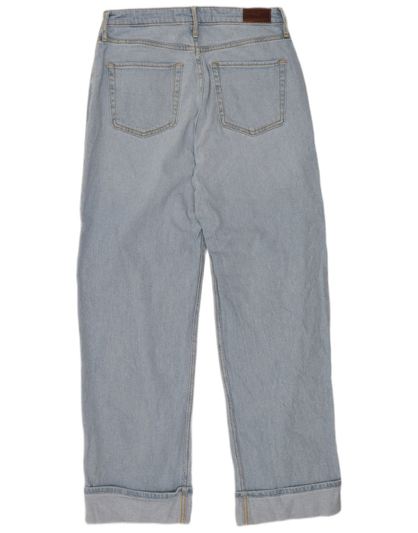 Hollister Womens Dad Ultra High Waist Jeans US 11 Large W30 L31 Blue Cotton