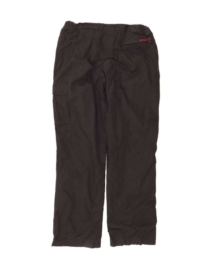 MOUNTAIN WAREHOUSE Womens Cargo Trousers UK 12 Medium W30 L30 Black Vintage Mountain Warehouse and Second-Hand Mountain Warehouse from Messina Hembry 