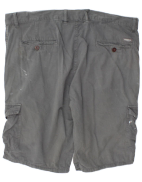 Carrera Mens 618 Cargo Shorts IT 52 XL W38 Grey Cotton
