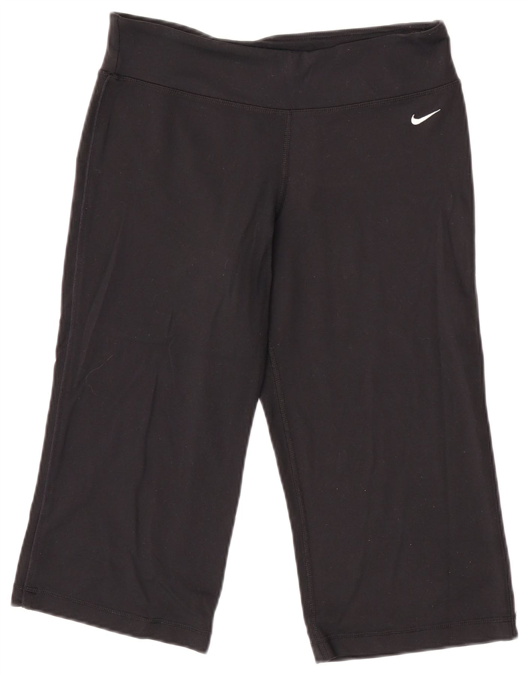 Nike Womens Capri Leggings UK 12/14 Medium  Black Nylon