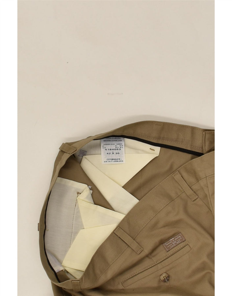 LEE Mens Slim Chino Trousers W42 L30 Beige Cotton | Vintage Lee | Thrift | Second-Hand Lee | Used Clothing | Messina Hembry 