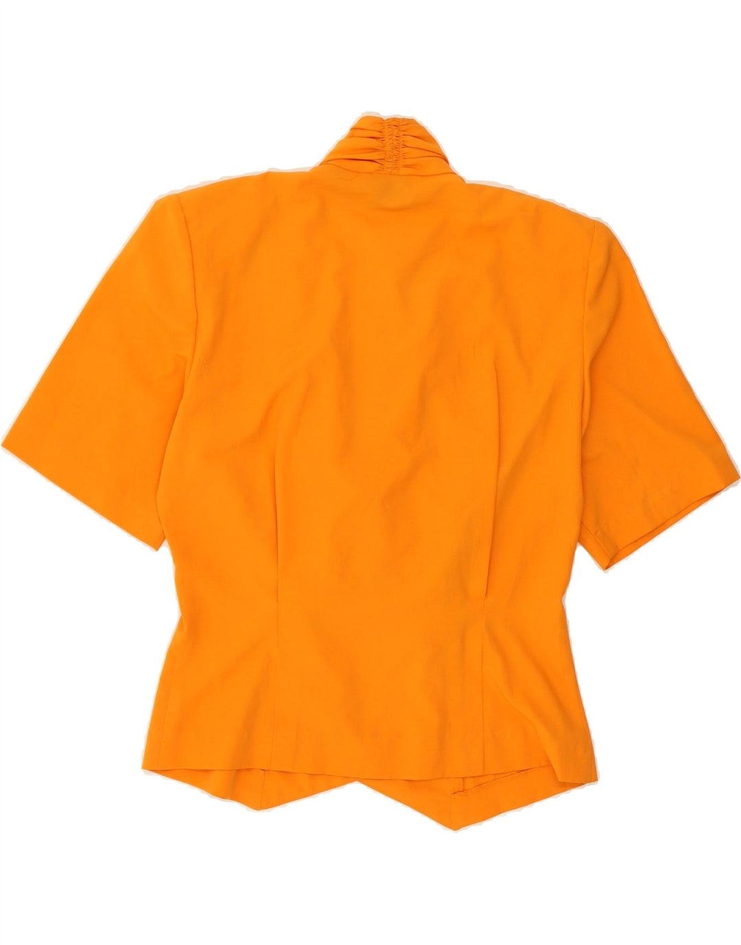 VINTAGE Womens Short Sleeve Shirt Blouse US 6 Medium Orange Vintage Vintage and Second-Hand Vintage from Messina Hembry 