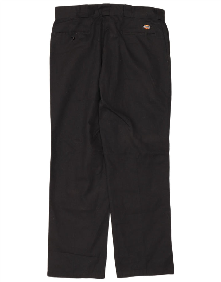 DICKIES Mens 874 Original Fit Straight Chino Trousers W36 L32  Black