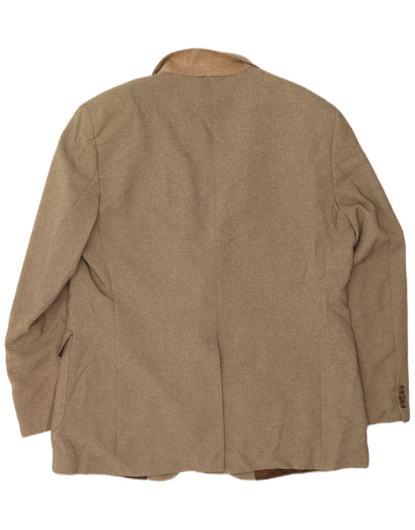 Levi's Action Suits Mens 2 Button Blazer Jacket Size 50 4XL Beige