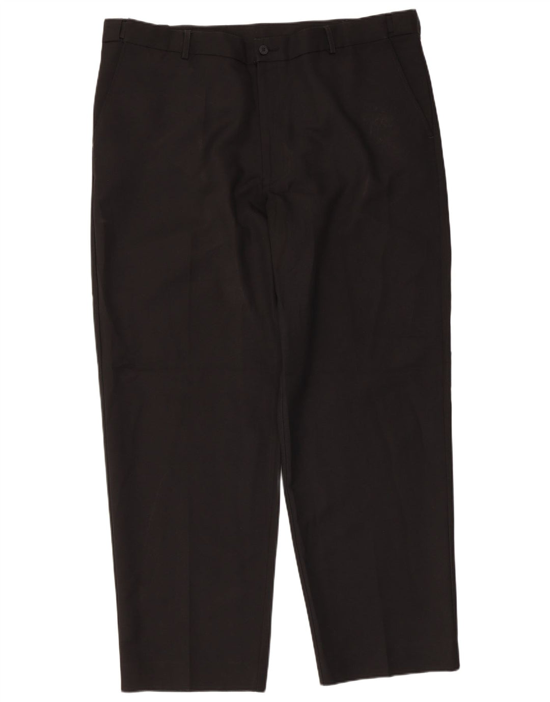 Farah Mens Tapered Chino Trousers W42 L31 Black Polyester