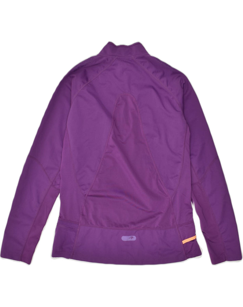 ASICS Womens Pullover Tracksuit Top UK 18 XL  Purple Polyester | Vintage Asics | Thrift | Second-Hand Asics | Used Clothing | Messina Hembry 