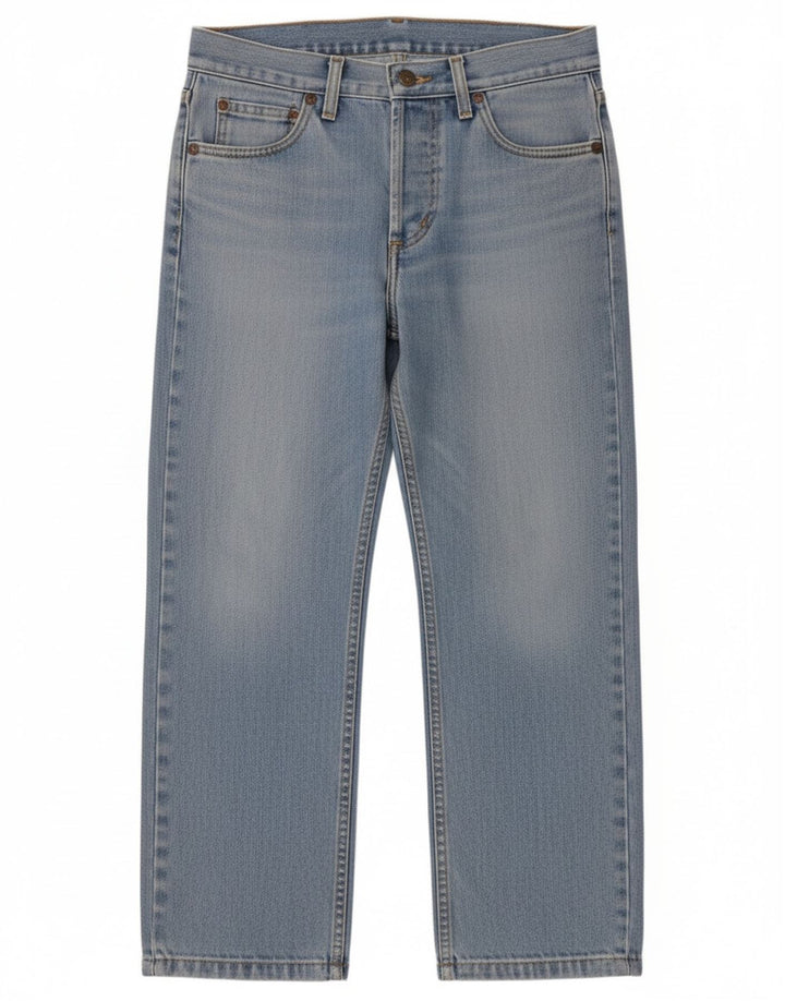 Lee Mens Seattle Straight Jeans W29 L24 Blue Cotton