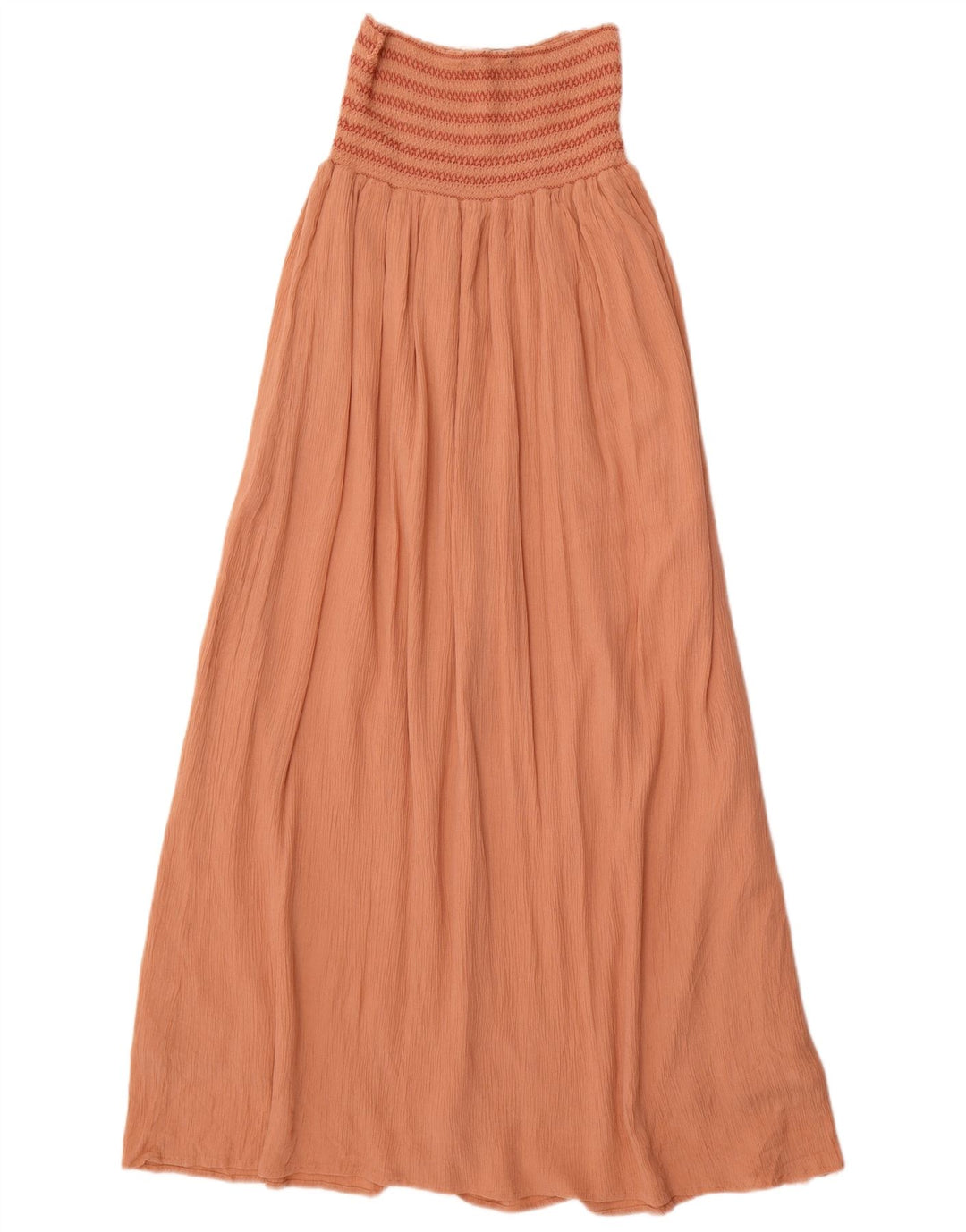 Zara Womens Maxi Skirt XS W24 Orange