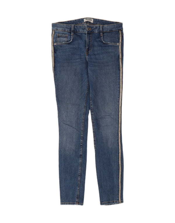 Zara Womens Trafaluc Skinny Jeans EU 36 XS W26 L26 Blue Cotton