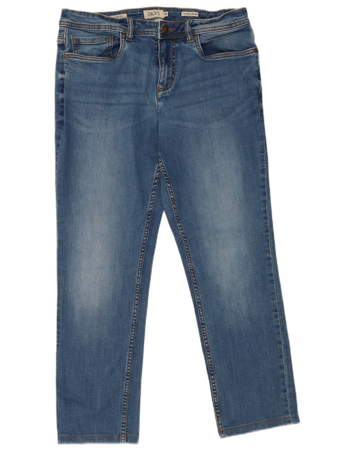 Dack's Mens Slim Jeans IT 48 Medium W32 L27 Blue Cotton