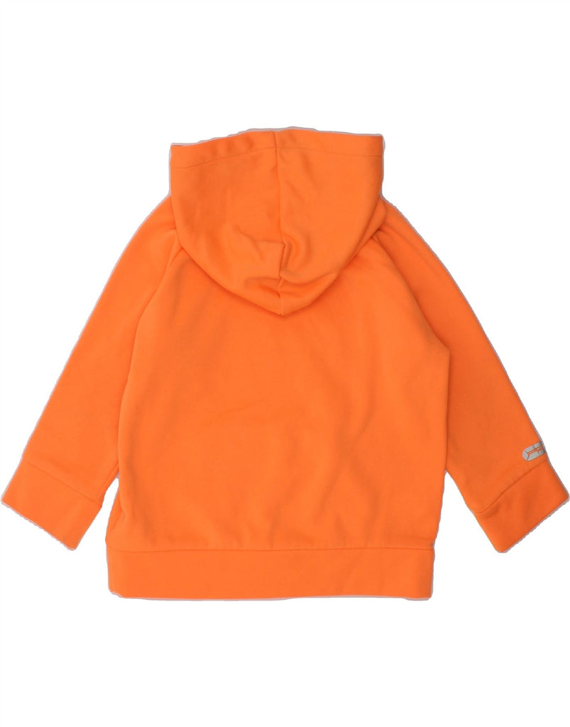 POLO RALPH LAUREN Baby Girls Hoodie Jumper 18-24 Months Orange Polyester | Vintage Polo Ralph Lauren | Thrift | Second-Hand Polo Ralph Lauren | Used Clothing | Messina Hembry 