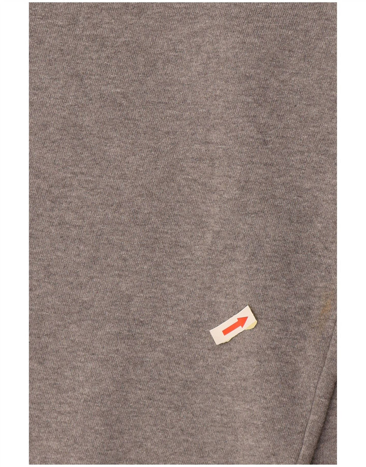 Jack Wills Mens Graphic Sweatshirt Jumper Medium Grey Flecked Cotton