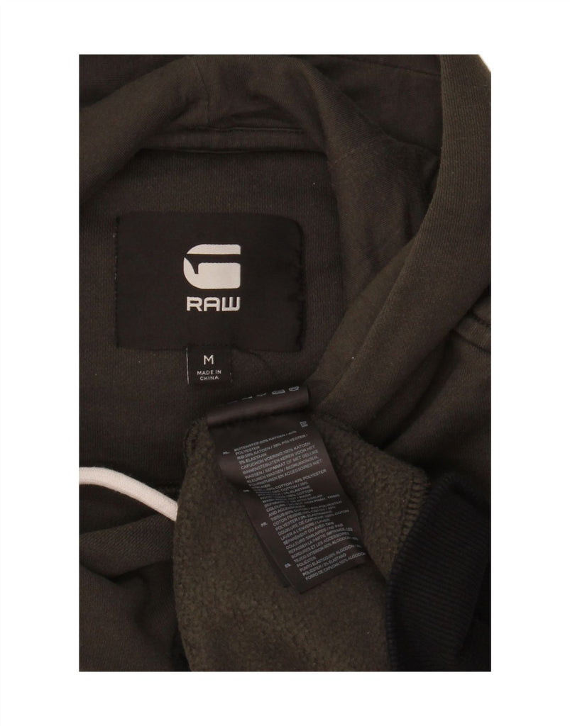 G-STAR Mens Graphic Hoodie Jumper Medium Multicoloured Colourblock Cotton Vintage G-Star and Second-Hand G-Star from Messina Hembry 