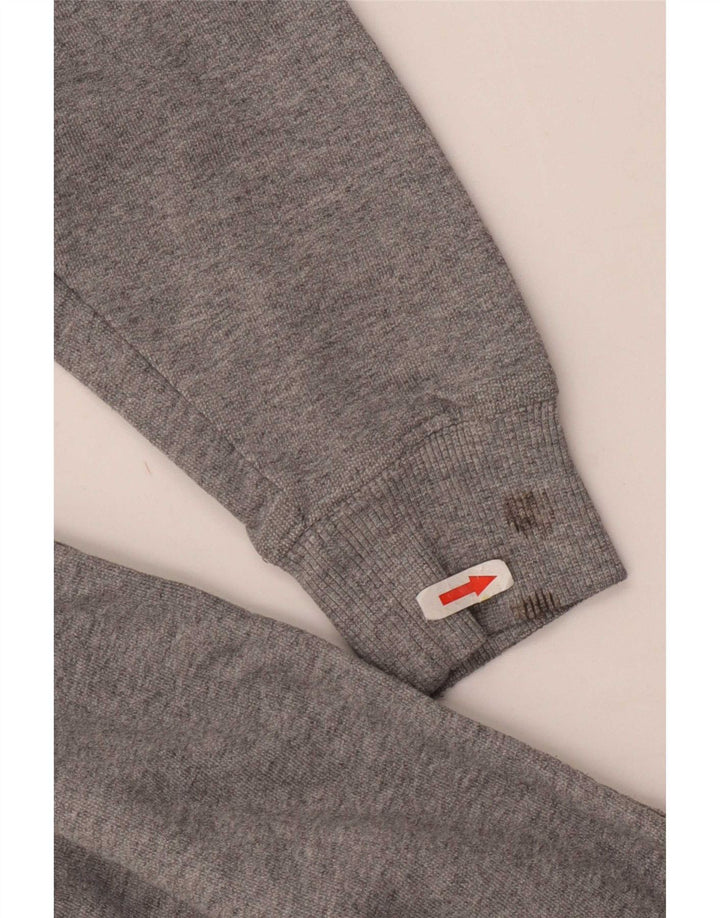 Vans Mens Graphic Sweatshirt Jumper Medium Grey Flecked
