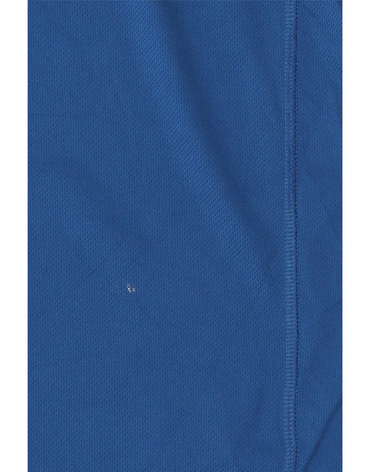 Adidas Mens Climalite Vest Top Medium Blue Polyester
