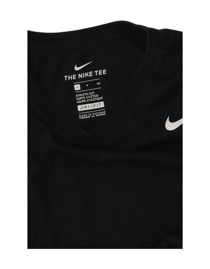Nike Mens Dri Fit T-Shirt Top Small Black