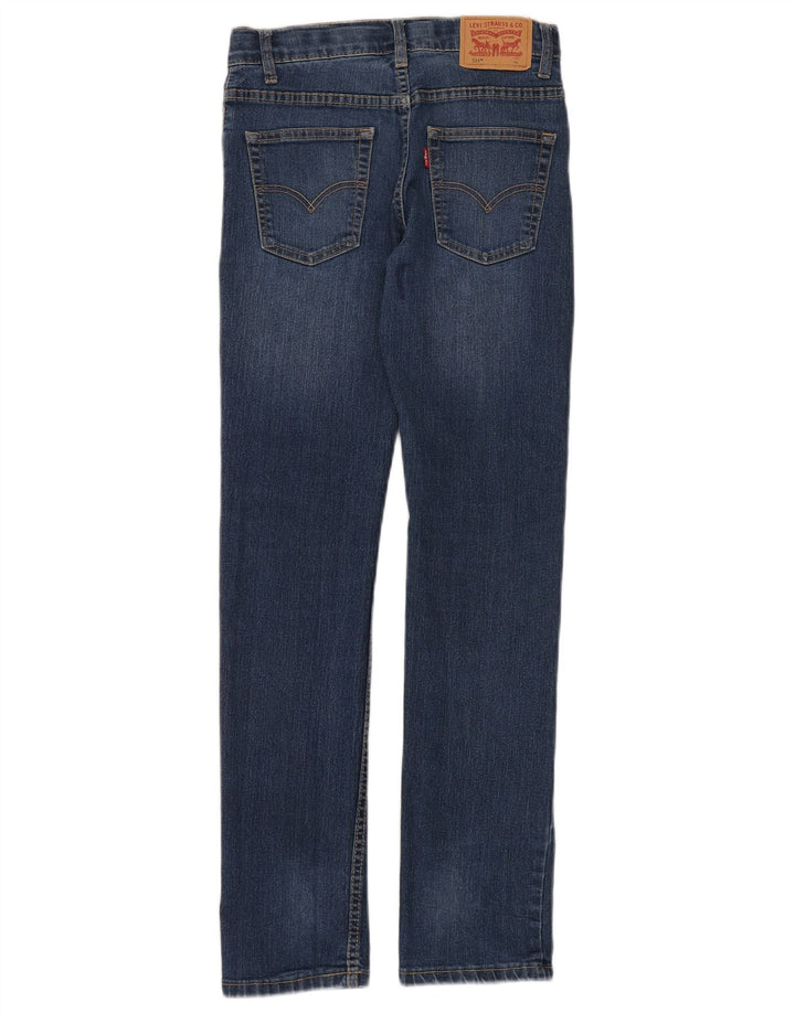 LEVI'S Boys 511 Slim Jeans 13-14 Years W28 L30 Blue Cotton