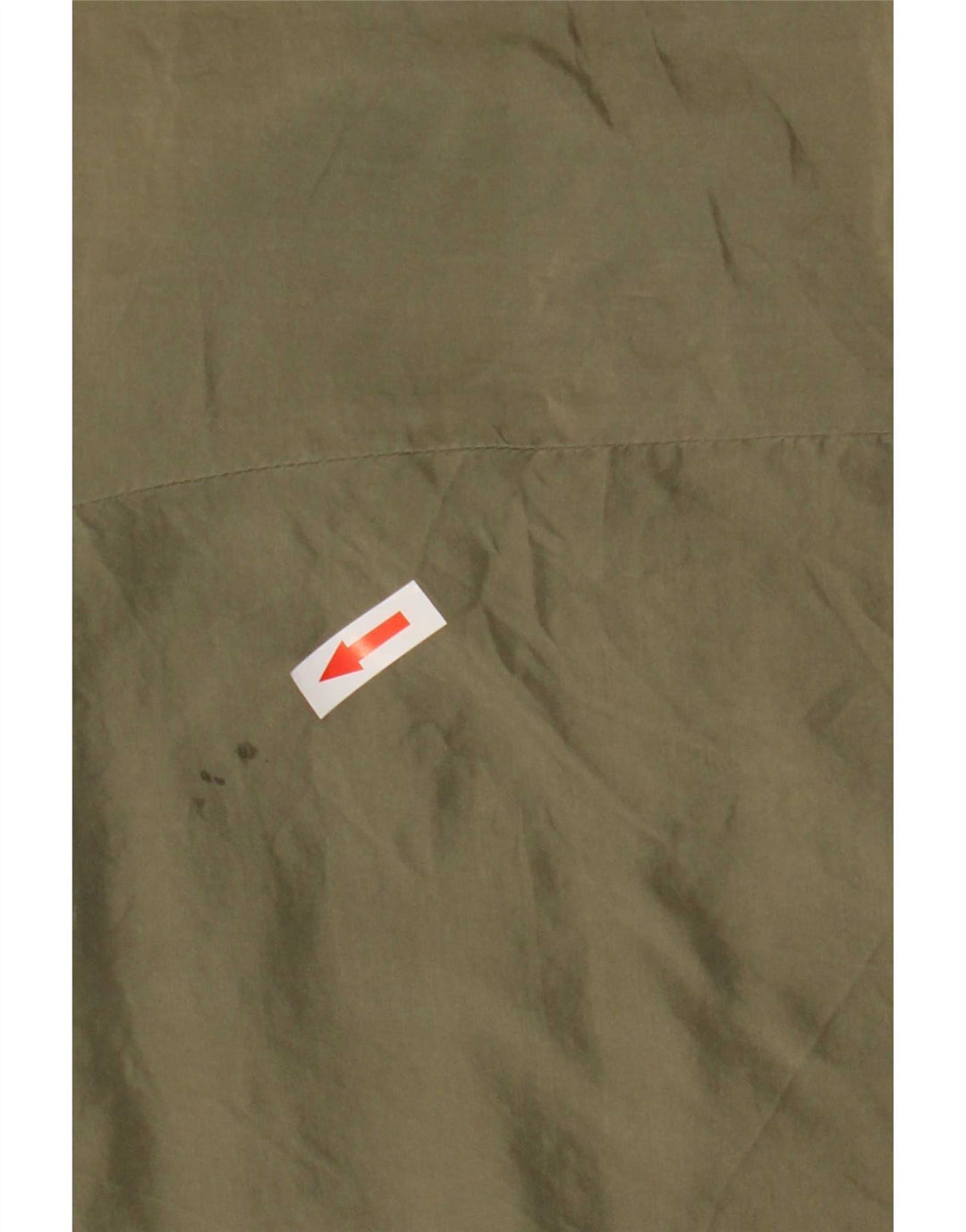 Vintage Womens Sleeveless Shirt Blouse UK 14 Medium Khaki Silk