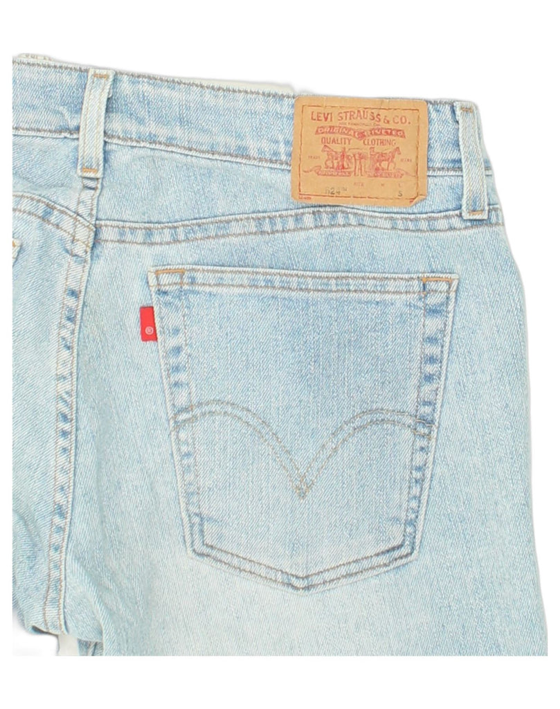 LEVI'S Womens Short Loose Jeans W32 L24 Blue Cotton | Vintage Levi's | Thrift | Second-Hand Levi's | Used Clothing | Messina Hembry 