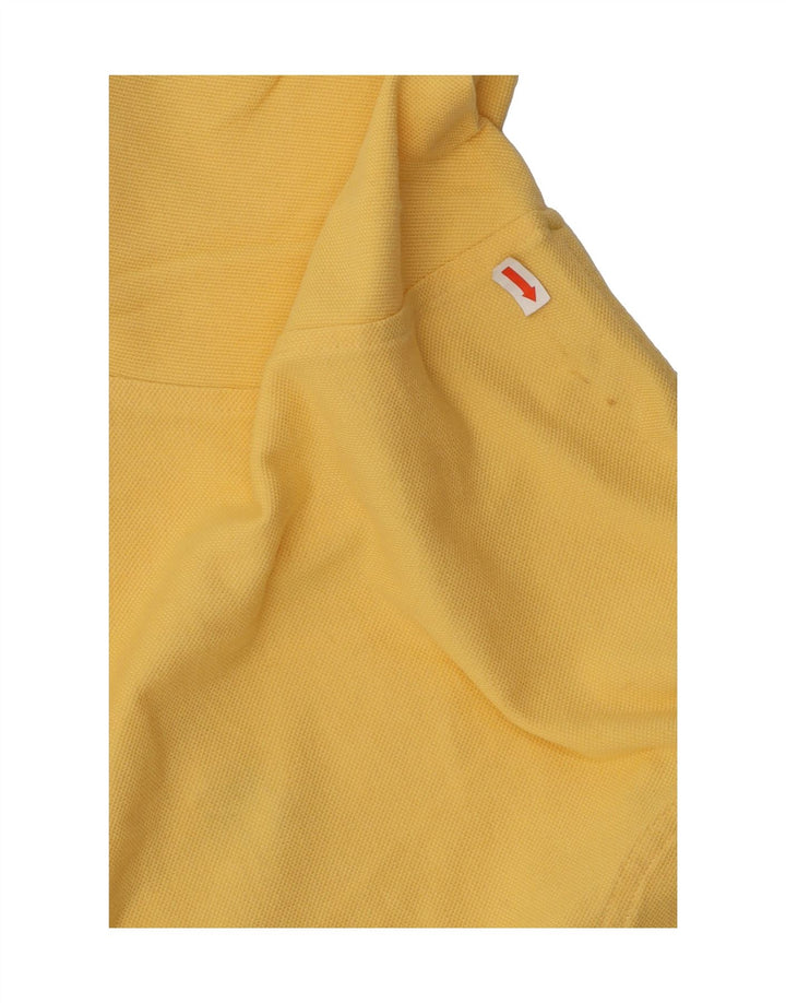 IZOD Mens Polo Shirt 2XL Yellow Cotton Vintage Izod and Second-Hand Izod from Messina Hembry 