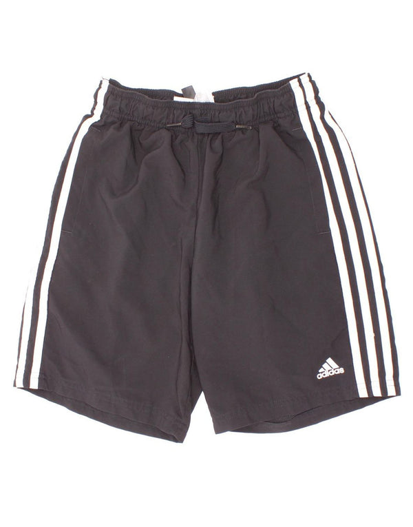 Adidas Boys Aeroready Sport Shorts 11-12 Years Black Polyester