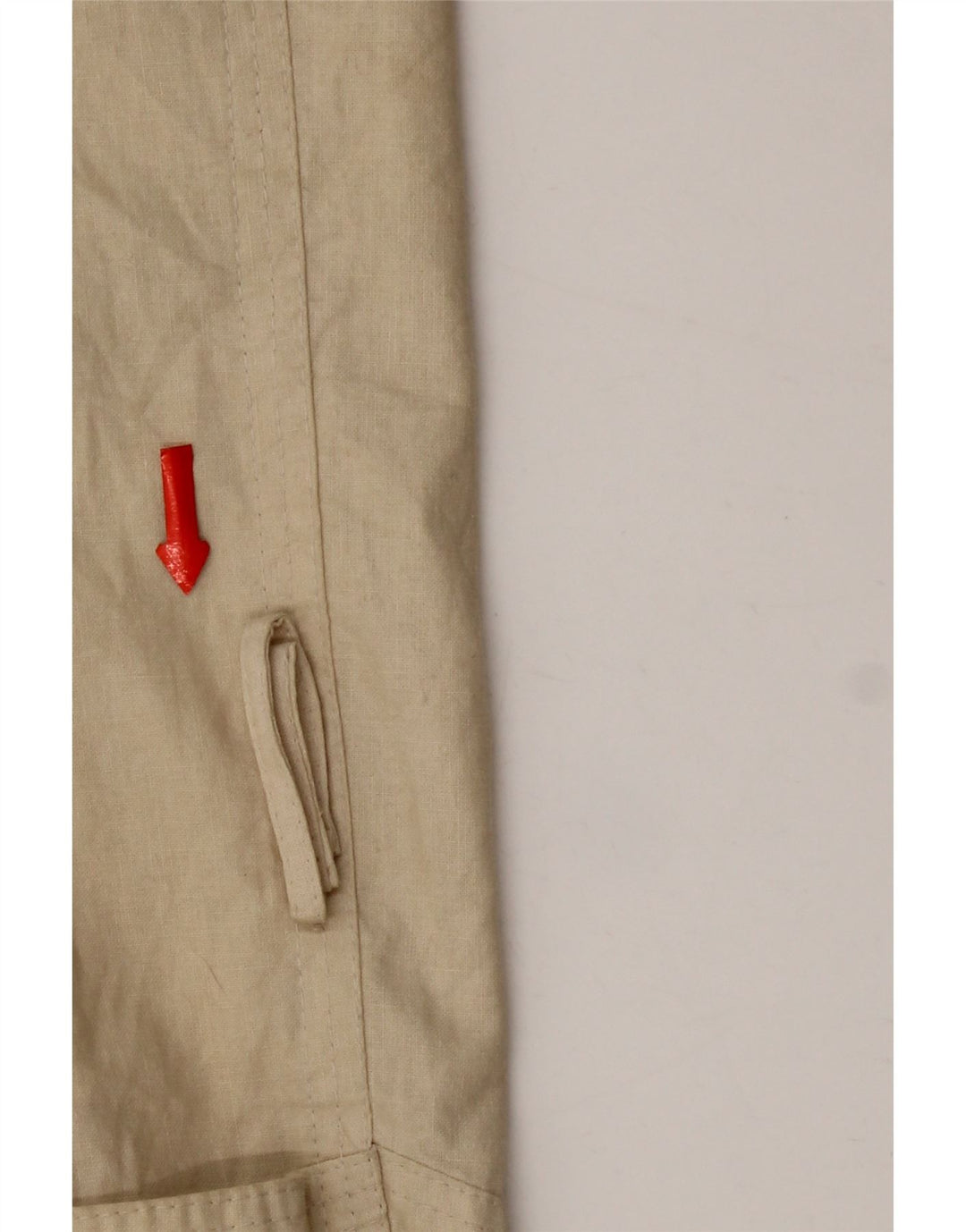 Vintage Mens Double Breasted Trench Coat UK 38 Medium Beige