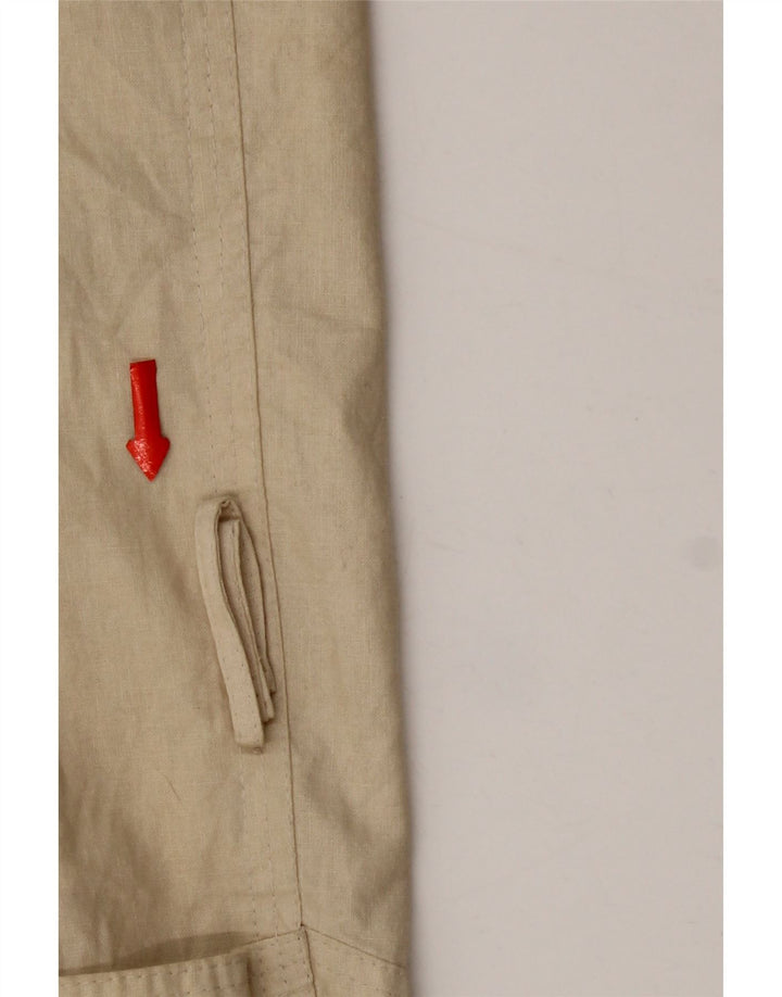 Vintage Mens Double Breasted Trench Coat UK 38 Medium Beige