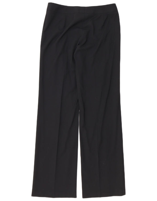 Hugo Boss Womens Loose Fit Casual Trousers UK 14 Large W32 L34 Black
