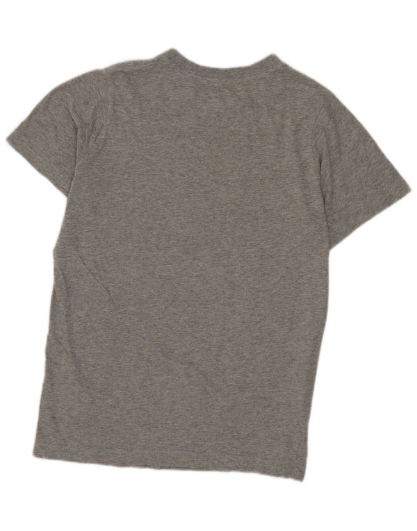 Nike Girls Graphic T-Shirt Top 12-13 Years Large Grey Cotton