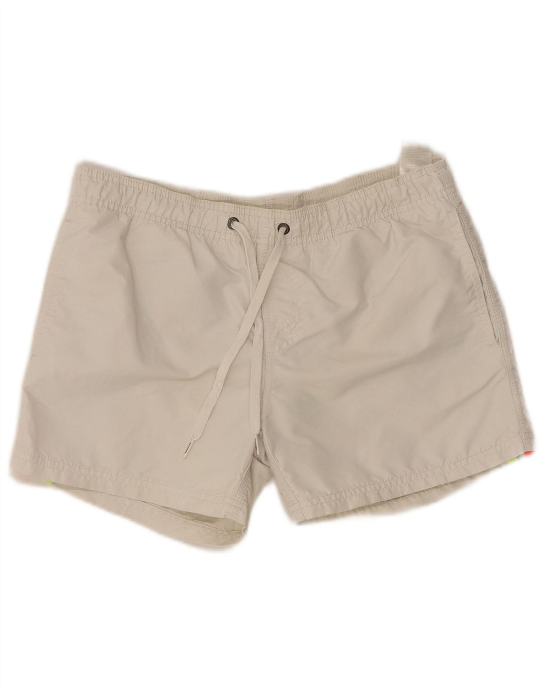 SUNDEK Boys Graphic Swimming Shorts 13-14 Years White Colourblock