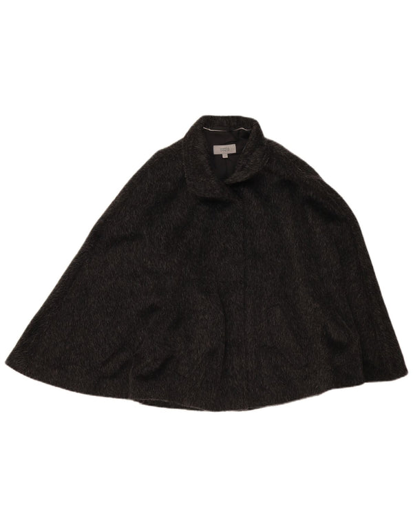 Marks & Spencer Womens Cape Coat UK 10 Small Grey